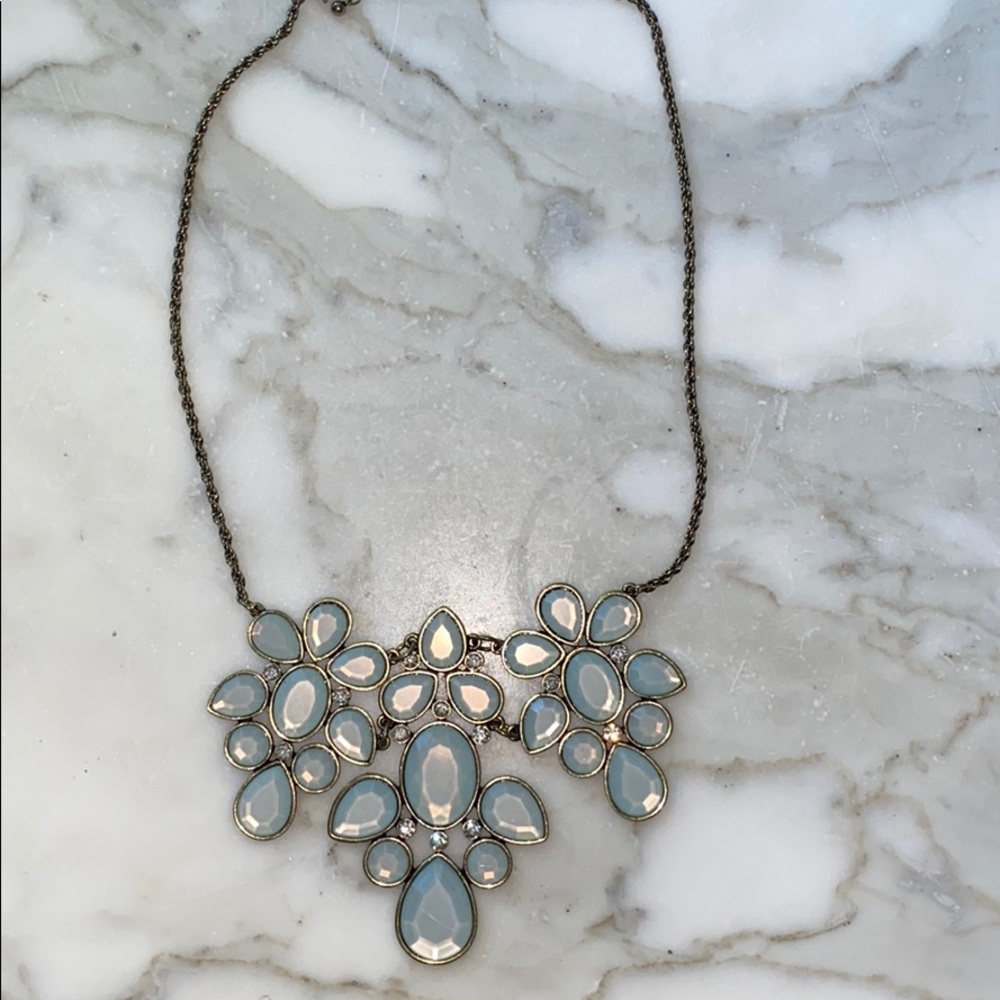 Bib statement necklace